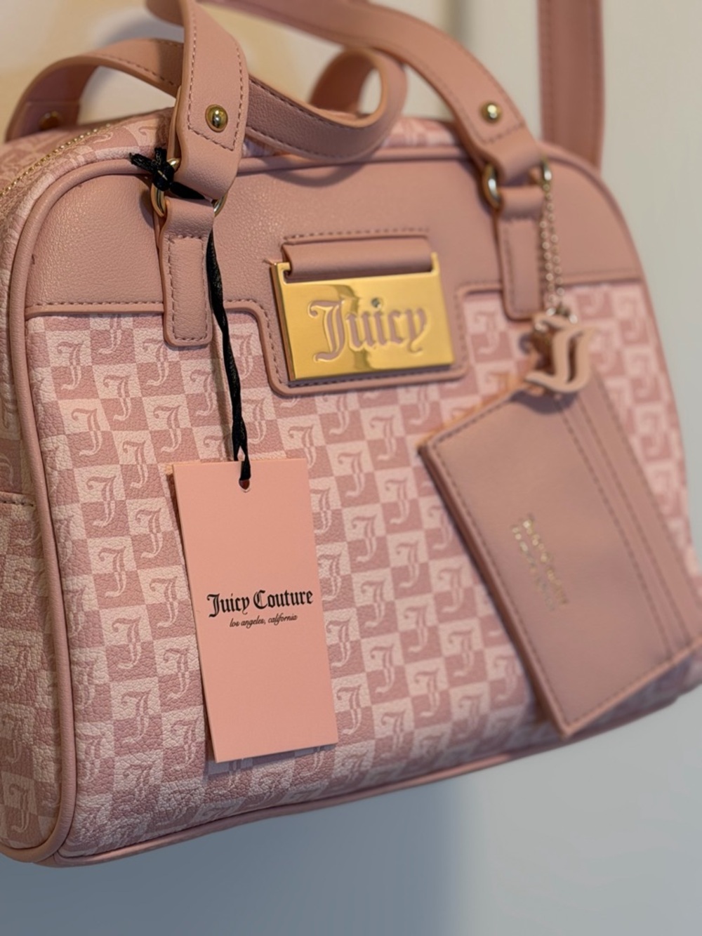 Miss juicy couture Satchel NWT pink y2k